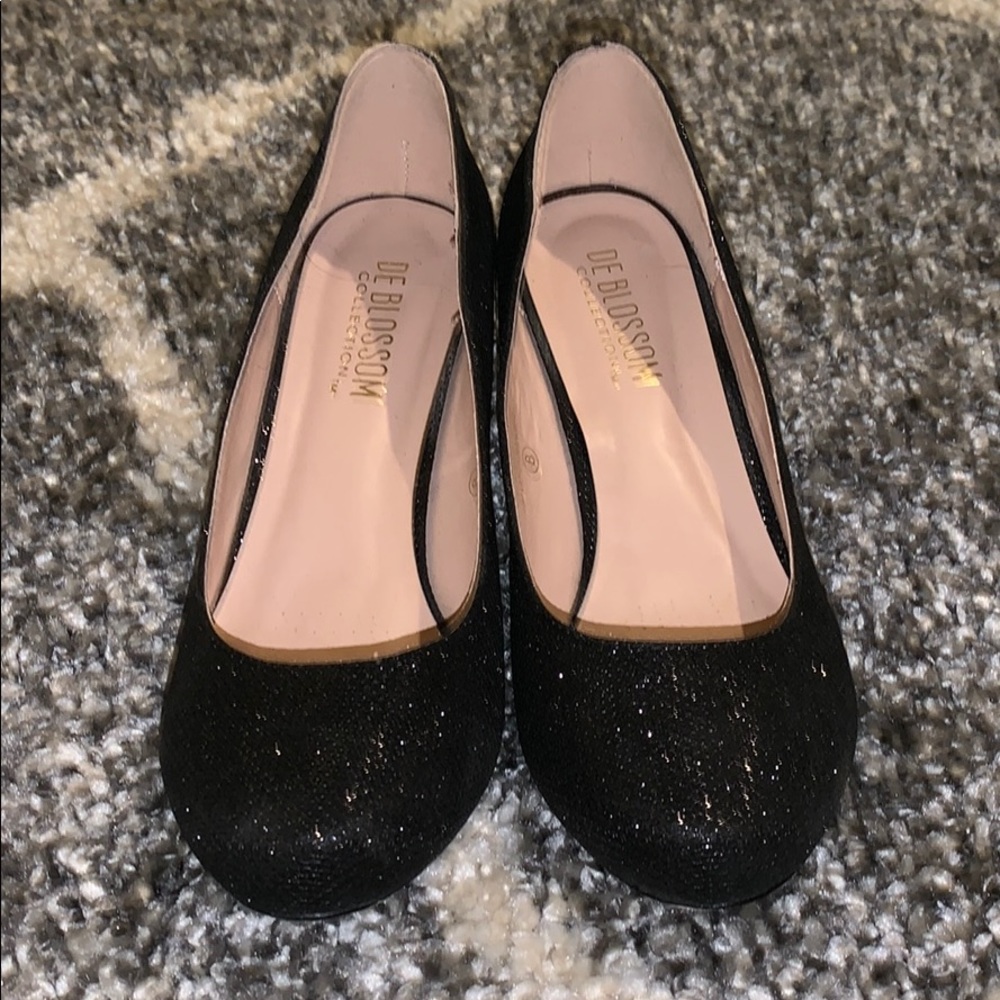 Black heels
